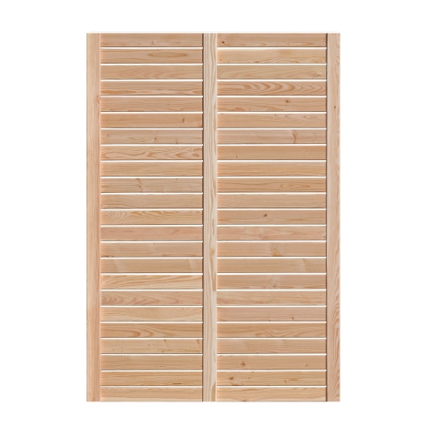 Sichtschutzzaun Valentina L&auml;rche natur 120x180cm