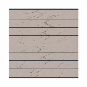 Elephant Steckzaun Modular EVO 180 WPC Bi-Color grau 180x174cm, Leiste Anthrazit