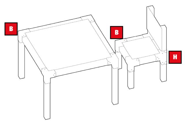 Suki Steckverbinder Verlngerung 105 Grad, 4 Enden - 91mm