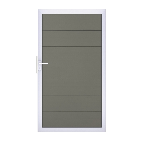 GrojaSolid Grande BPC Universal Tor 100x180cm grau - Rahmen EV1
