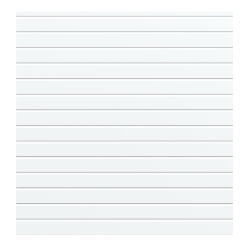 Osmo Alu Fence Steckzaun Grundelement Wei&szlig; 180x179cm