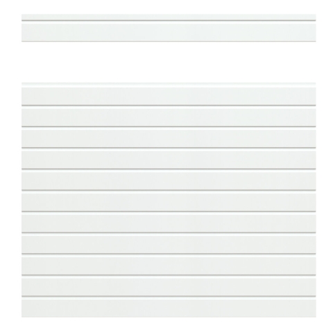 Osmo Alu Fence Steckzaun Wei&szlig; Creativ 180x179cm ohne Designelement!