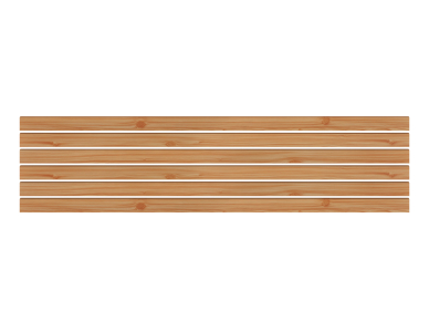 Osmo Alu Fence Rhombus Erweiterungselement Lärche 180x45cm