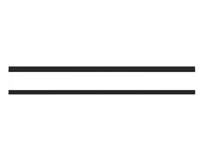 Osmo Creativprofil Glas Cremewei&szlig; Multi Fence Co-Extrusion Leiste Anthrazit 1,9x25,3x184cm