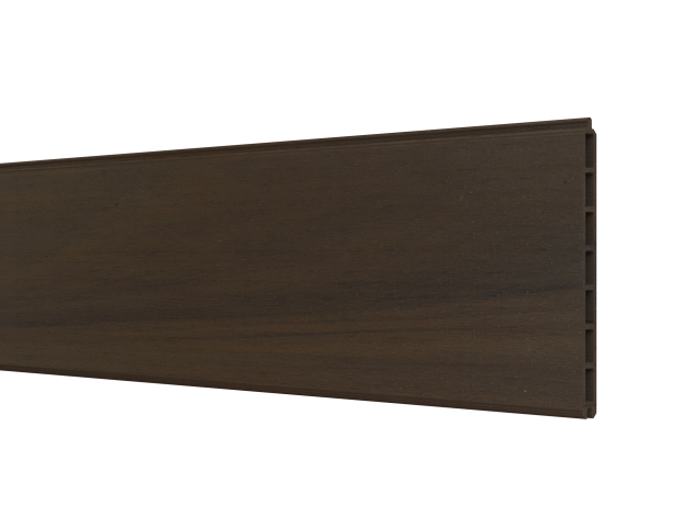 Osmo Multi Fence Co-Extrusion Grundelement 180x178cm Walnut Leisten Anthrazit