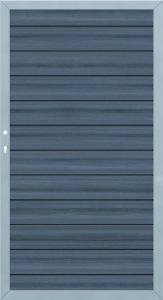 System WPC Platinum Zauntor 2611 Universalanschlag 98x180 cm