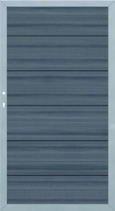System WPC Platinum XL Zauntor 2631 Universalanschlag 98x180 cm