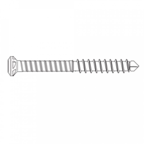 Zaunbauschraube Spezial 5,5x50 mm V2A 100 Stück