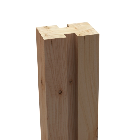 Osmo Schallschutz Forsdal Anfangs-Mittelpfosten L&auml;rche 10x14x220 cm