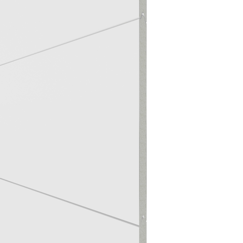 System Alu Plus XL Zaunfeldset Wei&szlig; 3920 178x184 cm