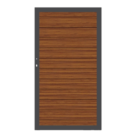 System Alu Plus Tor Bambus 3983 98x180 cm Universalanschlag