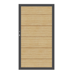 System Alu Plus XL Tor Lärche 3987 98x180 cm Universalanschlag