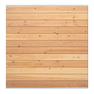 Elephant Steckzaun Set Mix and Match 180x174cm Douglasie Leisten Silber