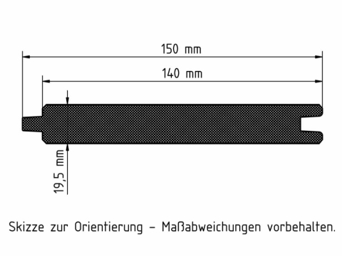 Elephant Steckzaun Set Mix and Match 180x174cm Jatoba Leisten Silber