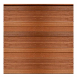 Elephant Bangkirai yellow balau Steckzaun Set 180x183cm