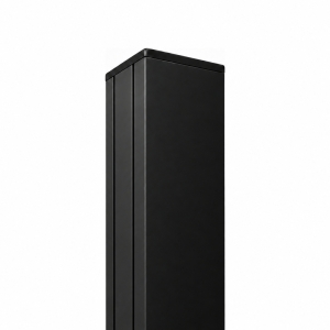 Elephant Pfosten Alu-Schwarz 6,8x6,8x135cm mit Holzkern