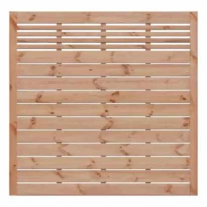 Sichtschutzzaun Sina Kiefer L&auml;rchenoptik 51350 180x180cm