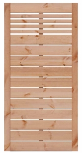 Sichtschutzzaun Sina Kiefer L&auml;rchenoptik 51352 90x180cm