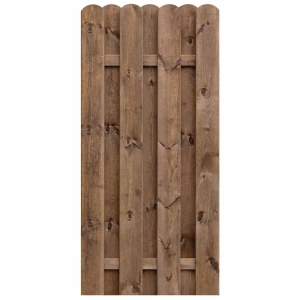 Bohlenzaun Boleo Kiefer kdi braun 90x180cm 51331