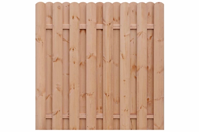 Bohlenzaun Kiefer L&auml;rchenoptik 180x180cm 51340