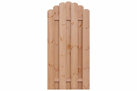 Bohlenzaun Kiefer L&auml;rchenoptik 90x180-160cm 51344