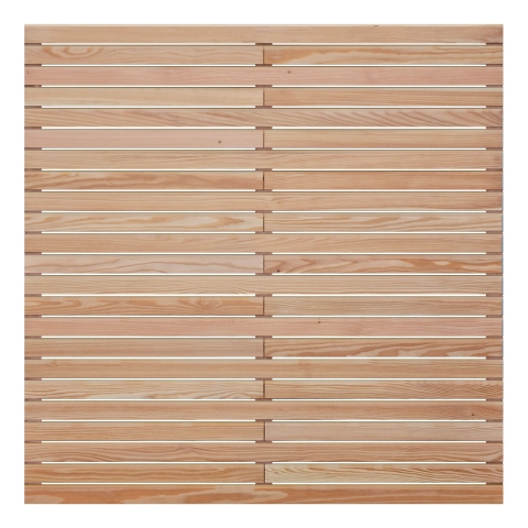 Rhombus Sichtschutzzaun L&auml;rche natur 180x180 cm