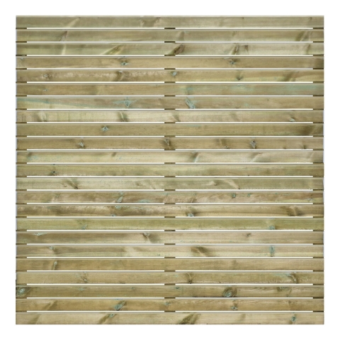 Rhombus Sichtschutzzaun Kiefer KDI Gr&uuml;n 180x180 cm