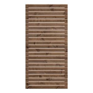 Rhombus Sichtschutzzaun Kiefer KDI Braun 90x180 cm