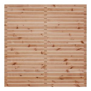 Rhombus Sichtschutzzaun Kiefer L&auml;rchenoptik 180x180 cm