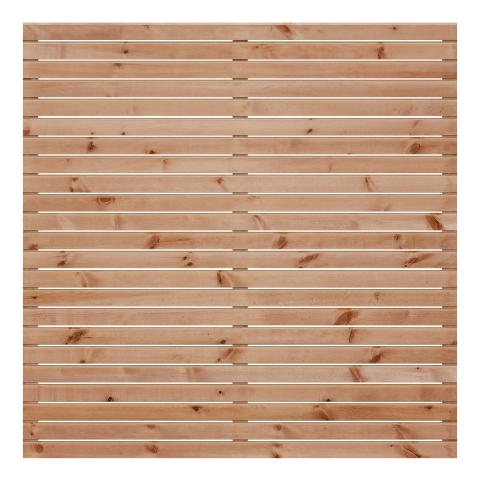 Rhombus Sichtschutzzaun Kiefer L&auml;rchenoptik 180x180 cm