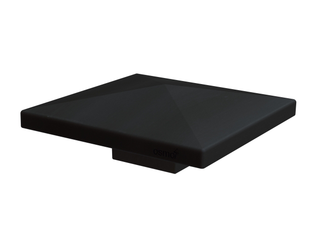 Pfostenkappe Typ D incl. Schraube Anthrazit Pyramidenform