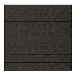 Elephant Steckzaun Modular 180 WPC Anthrazit co-extrudiert, Leisten Anthrazit 180x174cm