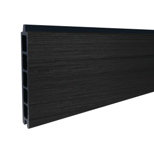Elephant Steckzaun Mix and Match WPC Anthrazit co-extrudiert 2x14x180cm 2er Set