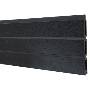 Elephant Steckzaun Triple Rhombus WPC Anthrazit, 6er Set