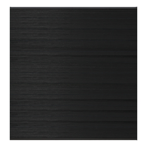 Elephant Steckzaun Set Mix and Match 180x174cm WPC Anthrazit co-extrudiert anth. Leisten