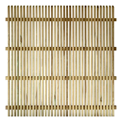 Lattenzaun Roma 182x180 cm Kiefer druckimpr&auml;gniert