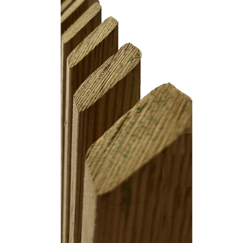 Lattenzaun Roma 182x120 cm Kiefer druckimpr&auml;gniert