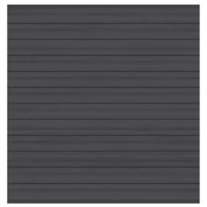 System WPC Platinum Zaunfeld-Set anthrazit 3700<br>178x183cm