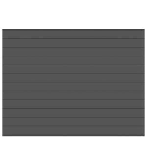 System Alu Plus Zaunfeldset Anthrazit 3848 238x184 cm