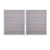 GrojaSolid Grande BPC Steckzaun Doppeltor DIN Rechts Sonderbreite H:180cm BiColor-Sand EV1