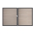 Groja BasicLine Steckzaun Doppeltor DIN Rechts Sonderbreite H:180cm Sheffield Oak DB703