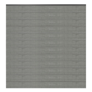 GroJa BasicLine Steckzaun-Set schmal Grey Ash Cut DB703 180x180cm