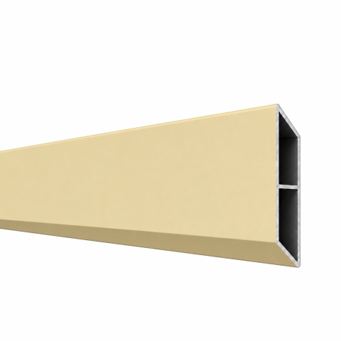 Elephant Dark Line Rhombus Aluminium horizontal sand 180x180cm