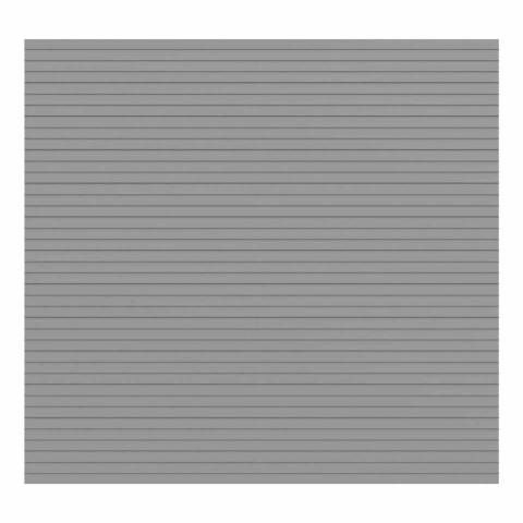 Osmo Alu Fence Juel Steckzaun Set Grau 180x182cm