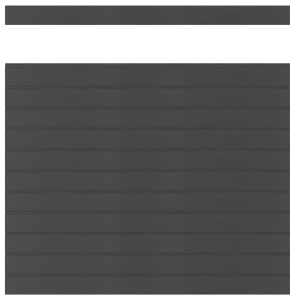 Osmo Multi Fence Grundelement Creativ Anthrazit 180x186cm ohne Designelement!
