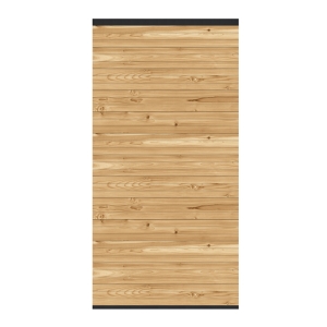 Osmo Juel A Zeder naturbelassen Steckzaun ca. 89x179 cm, Leiste Anthrazit