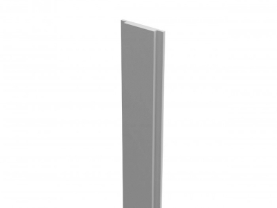 Osmo Pfostenabdeckleiste für Pfosten Typ B 100 cm Grau