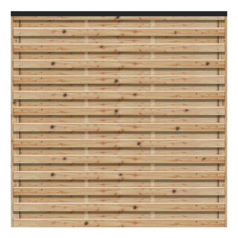 Sichtschutzzaun Toledo L&auml;rche-Douglasie 180x180cm