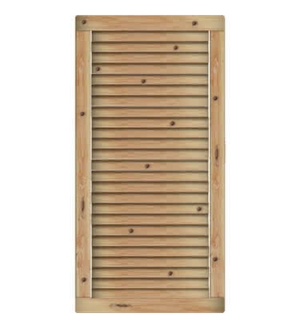 Jalousiezaun Limone L&auml;rche-Douglasie 90x180cm