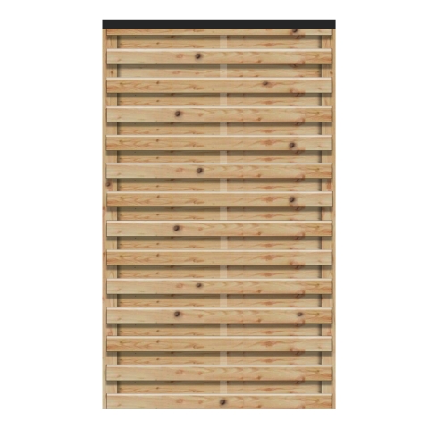 Sichtschutzzaun Toledo L&auml;rche-Douglasie 90x180cm